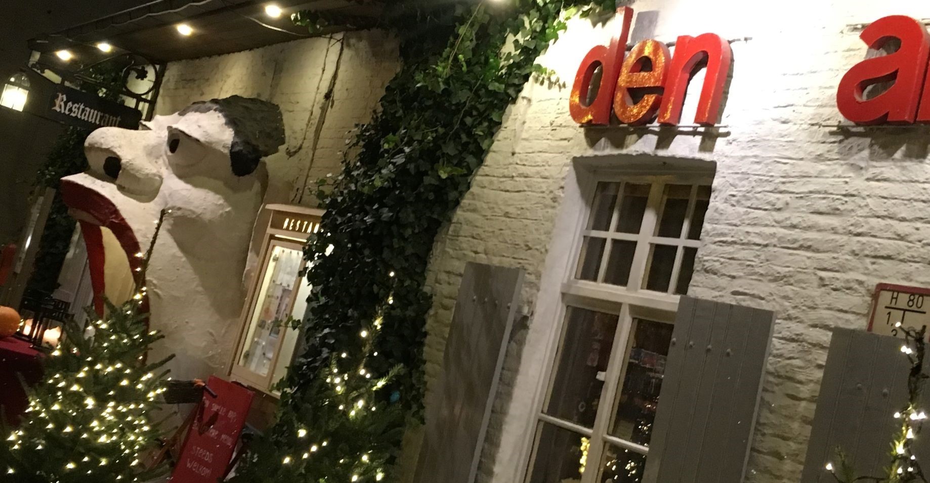 De unieke gaper ingang